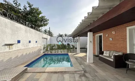 Casa á venda na enseada no guarujá | qvista inteligência imobiliária guarujá