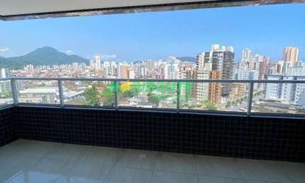 Apartamento com 2 dormitórios à venda, 76 m² por R$ 477.000,00 - Vila Guilhermina - Praia Grande/SP