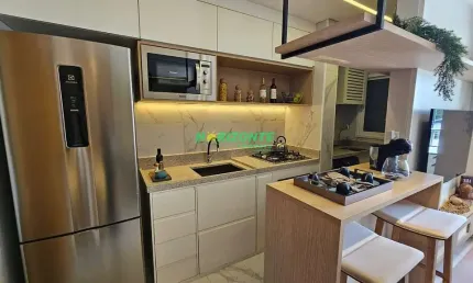 Apartamento com 2 dormitórios à venda, 39 m² - Parque dos Ipês - São José dos Campos/SP