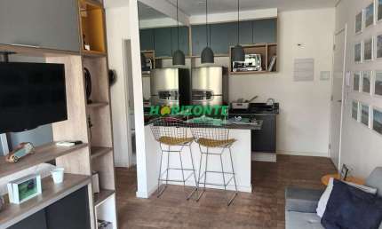Apartamento com 1 dormitório para alugar, 37 m² por R$ 3.510,00/mês - Centro - São José dos Campos/