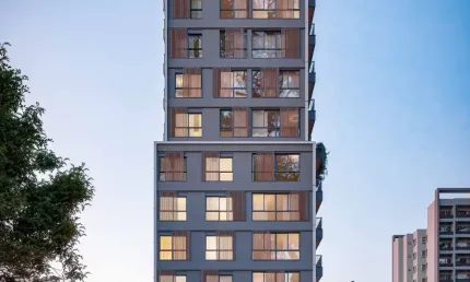 Connect 233  apartamento com Garden na Rio Branco centro de Florianópolis