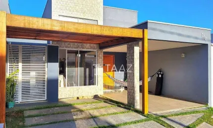 Casa com 3 dormitórios, sendo 1 suíte à venda, 110 m² por r$ 980.000,00 - jardim montreal residence - indaiatuba/sp