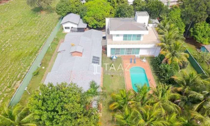 Chácara com 6 suítes à venda, 5000 m² por r$ 4.000.000,00 - recanto das flores - indaiatuba/sp