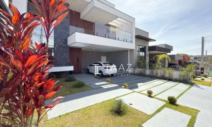 Sobrado com 3 dormitórios à venda, 246 m² por r$ 2.220.000,00 - condomínio residencial milano - indaiatuba/sp