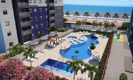 Apartamento com 2 quartos à venda na Av. Gov. Mário Covas Júnior, 2222, Centro, Mongaguá