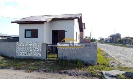 Casa com 3 dormitórios à venda, 74 m²  - Meta - Balneário Arroio do Silva/SC