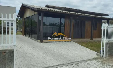Casa com 2 dormitórios à venda, 126 m² - Zona Sul - Balneário Arroio do Silva/SC