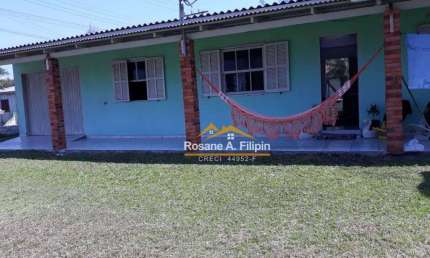 Casa com 2 dormitórios à venda, 107 m² - Caçamba - Balneário Arroio do Silva/SC