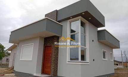 Casa com 2 dormitórios à venda, 66 m² - Golfinho - Balneário Arroio do Silva/SC