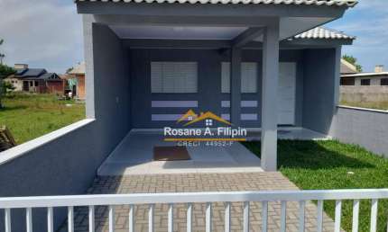 Casa com 2 dormitórios à venda, 81 m² - Golfinho - Balneário Arroio do Silva/SC