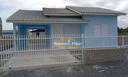 Casa com 3 dormitórios à venda, 79 m² - Golfinho - Balneário Arroio do Silva/SC