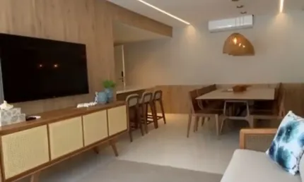 Apartamento a 80 metros da praia do centro de Porto Belo