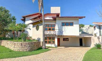Casa com 4 dormitórios à venda, 480 m² por R$ 2.390.000,00 - Condomínio Estância Marambaia - Vinhedo/SP