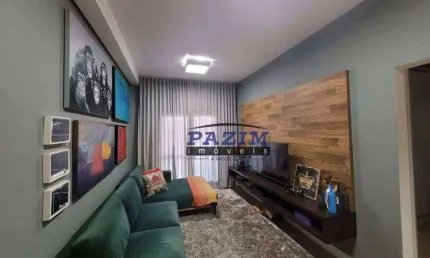 Apartamento com 3 dormitórios à venda, 96 m² - Condomínio Residencial Riachuelo - Vinhedo/SP