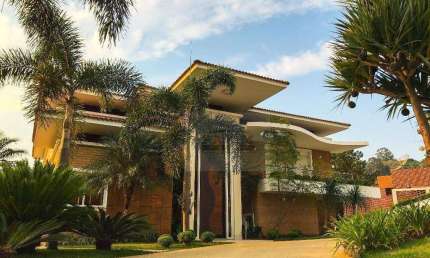 Casa com 5 dormitórios à venda, 640 m² por R$ 6.000.000,00 - Condomínio São Joaquim - Vinhedo/SP