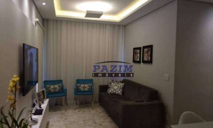 Apartamento com 3 dormitórios à venda, 80 m² - Condomínio Residencial Bella Luna - Vinhedo/SP