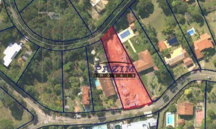 Terreno em condomínio fechado à venda na Alameda Araguari, Vale da Santa Fé, Vinhedo