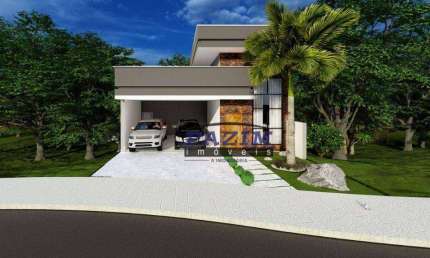 Casa térrea com 3 suítes à venda, 272 m² - Condomínio Portal do Bosque - Louveira/SP