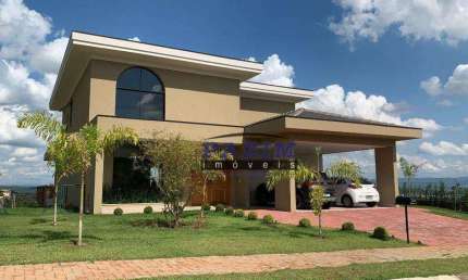 Casa com 4 dormitórios à venda, 432 m² por R$ 4.500.000,00 - Condomínio Campo de Toscana - Vinhedo/SP