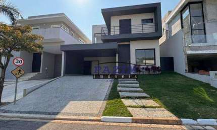 Casa nova, com 3 suítes à venda, 238 m² - Condomínio Recanto dos Paturis - Vinhedo/SP