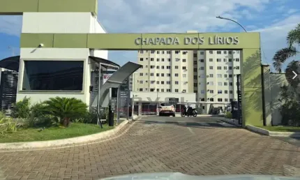 Apartamento com 2/4 no Condomínio Chapada dos Lírios