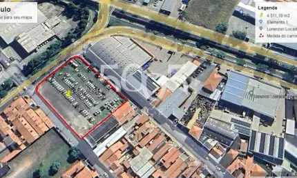 ÁREA PARA INCORPORAÇÃO DE 4.511,18m² À VENDA - Rua Santa Cruz com esquina para a Avenida Octaviano Pereira Mendes
