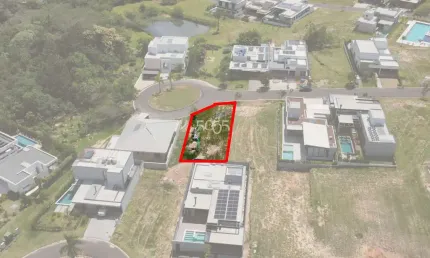 Terreno à venda no condomínio villas do golf com 431m² de área útil. excelente lote com boa localização em rua sem saída, próximo à área verde.