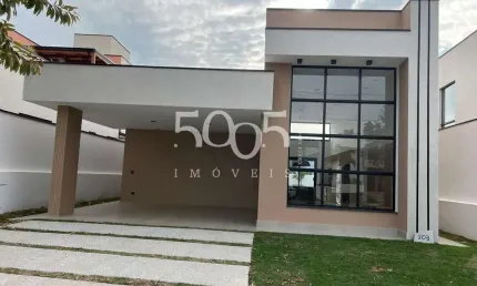 Casa térrea em condomínio à venda no Condomínio Una em Itu/SP, 3 suítes, com 151m² construídos em um terreno de 347m²