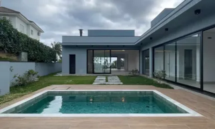 Casa em condomínio à venda no condomínio campos de santo antônio, 3 suítes, 307 m² de construção