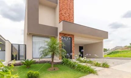 Casa sobrado em condomínio à venda, condomínio Saint Paul em Itu, SP. 3 suítes, 360m² de terreno e 270m² construídos