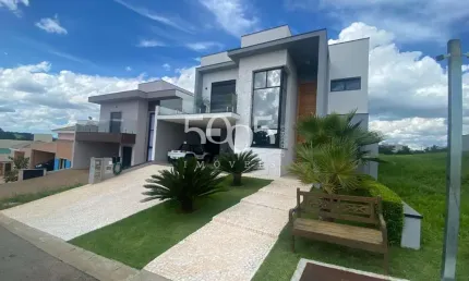 Casa mobiliada à venda no condomínio vila dos manacás, com 339m² de área construída, em uma área total de 360m².