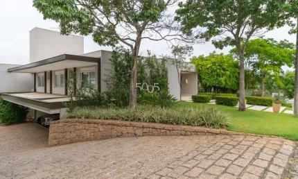 Casa em condomínio à venda no Condomínio Plaza Athenée, 4 suítes, 850m² construídos em 4 terrenos