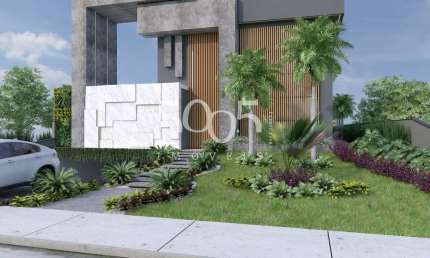Imóvel em construção à venda no Condomínio Campos Santo Antônio II, com 513m² de área útil em um terreno de 711m².