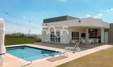 Casa à venda no condomínio Xapada em Itu com 338m2 de construção e 1135m2 de terreno.