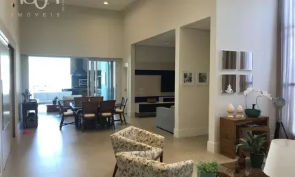 Casa à venda no Condomínio Campos de Santo Antônio II, com 350m² de área construída e 700m² de área total.