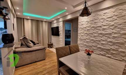 Apartamento com 2 dormitórios à venda, 45 m² por R$ 265.000 - Residencial Orquídea Park - Bairro Res. das Flores - Várzea Paulista/SP