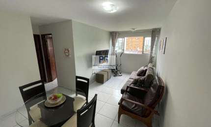 Apartamento para Venda em João Pessoa, Manaíra, 2 dormitórios, 1 suíte, 2 banheiros, 1 vaga