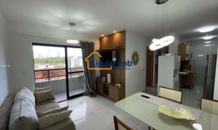 Apartamento para Locação em João Pessoa, Ipês, 3 dormitórios, 1 suíte, 2 banheiros, 1 vaga