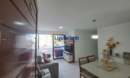 Apartamento para Venda em João Pessoa, Manaíra, 3 dormitórios, 2 suítes, 3 banheiros, 1 vaga