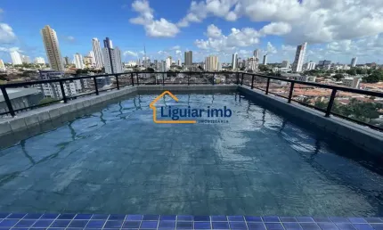 Apartamento para locação em joão pessoa, estados, 2 dormitórios, 1 suíte, 2 banheiros, 1 vaga