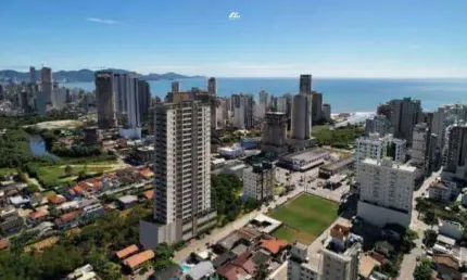 Apartamento em balneário perequê com área de laser completa - entrega em 2030