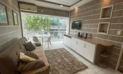 Apartamento mobiliado com 1 quarto para venda | centro balneário camboriú - barra sul