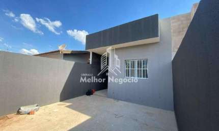 CÓD:RCA4487 - Casa à venda com 2 dormitórios (Quartos) bem amplos e 01 deles sendo suíte, no bairro Jardim do Trevo (Nova Veneza), em Sumaré, SP