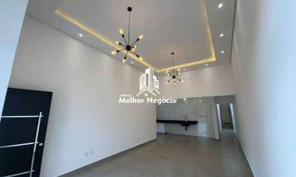 Casa Térrea à venda com 3 dormitórios(sendo 1 suíte) no Condomínio Residencial Parque Olívio Francesquini I -Hortolândia /SP.