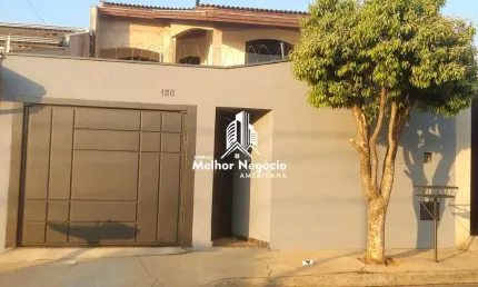 Casa de 196m²com 4 dormitórios um sendo suíte à venda no Jardim da Balsa em Americana/ SP