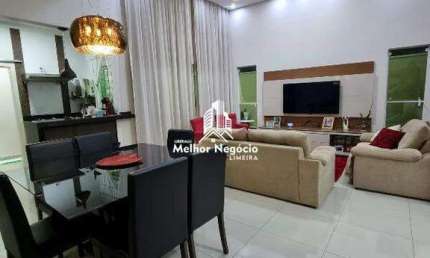 Casa com 3 dormitórios, sendo 1 suíte, à venda em Limeira.