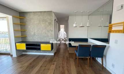 Apartamento com 02 dormitórios (quartos) sendo 01 deles suíte bem amplos à venda, no bairro Parque Itália em Campinas/SP.