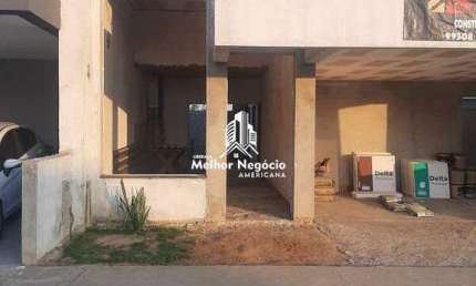 Casa com 2 dormitórios, sendo 1 suíte, à venda em Americana.