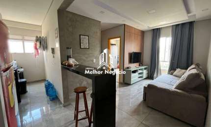 Apartamento à venda com 2 dormitórios e 1 banheiro no Condomínio Viva Vista Colina em Sumaré - Excelente localização!