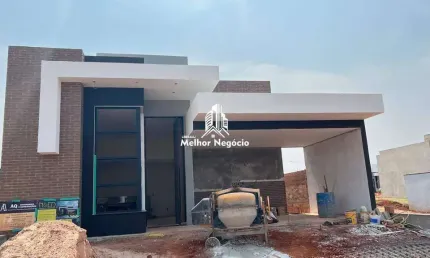 Casa à venda com 3 dormitórios (sendo 2 suíte) no Condomínio Recanto das Águas em Nova Odessa/SP
